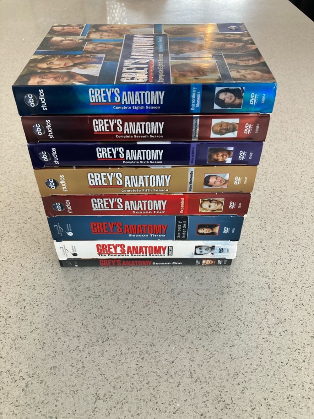 Grey's Anatomy DVD Box Set - Season 1-8 Complete